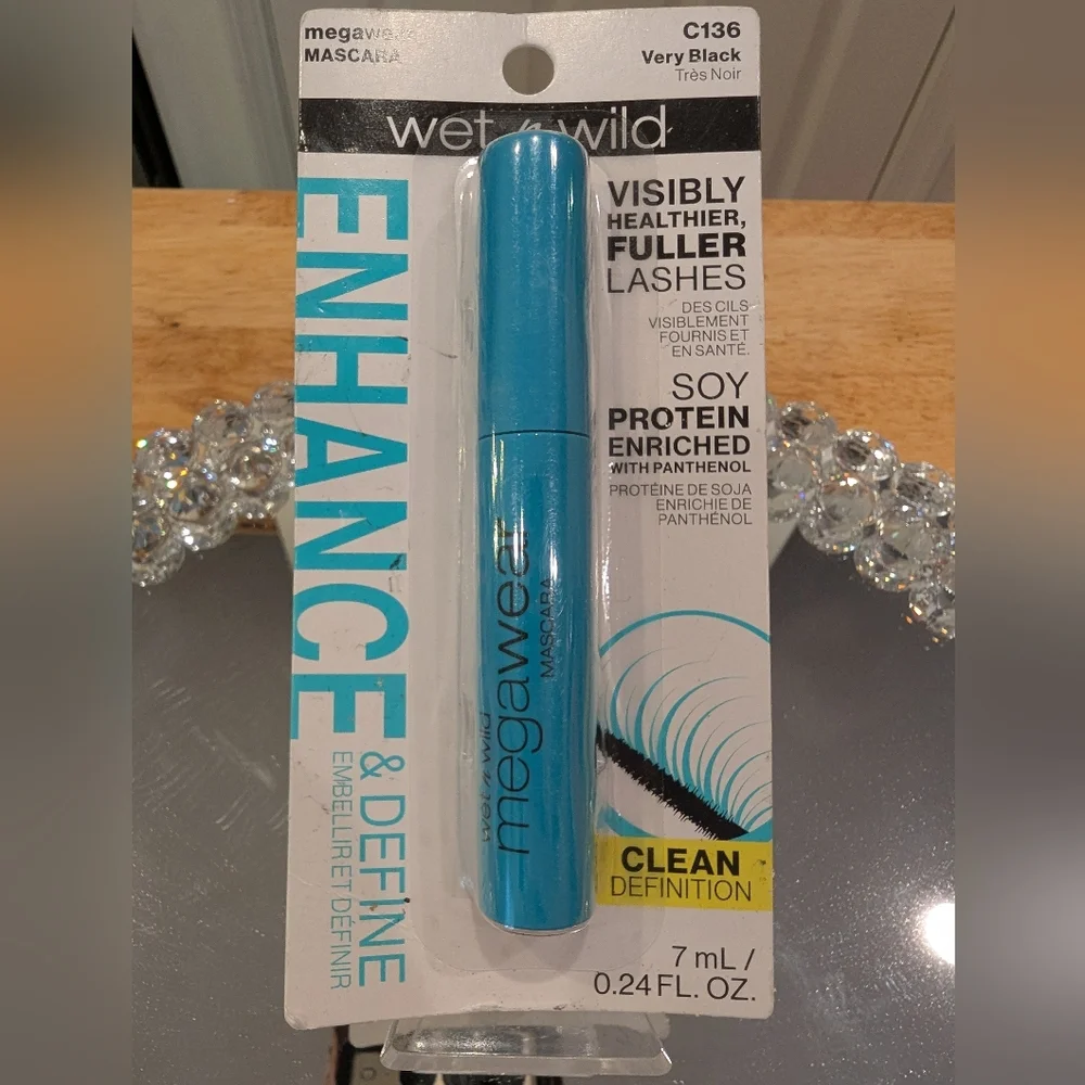 Wet n Wild Megawear Black Mascara NIP